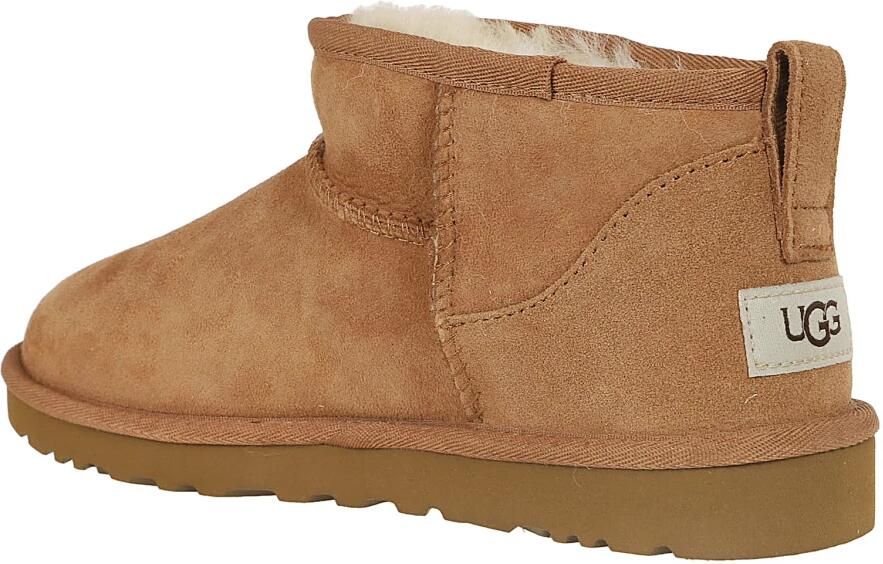 Ugg Australian UGG CLASSIC ULTRA MINI M Dames laarzen Heren Vachtlaarzen Heren laarzen Cognac - Foto 7
