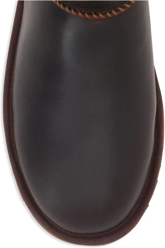 Ugg Classic Ultra Mini Leather Regenerate-laars in Ironwood