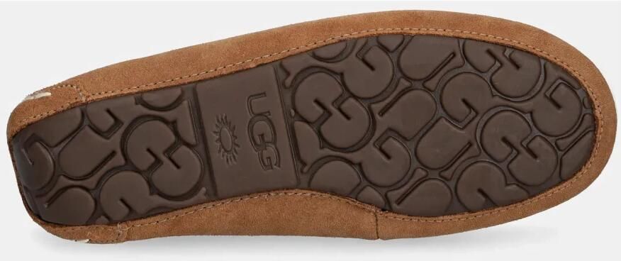 UGG Pantoffels Dames Sloffen Instappers Wol Harde zool Dichte hiel 1106878 Cognac - Foto 5