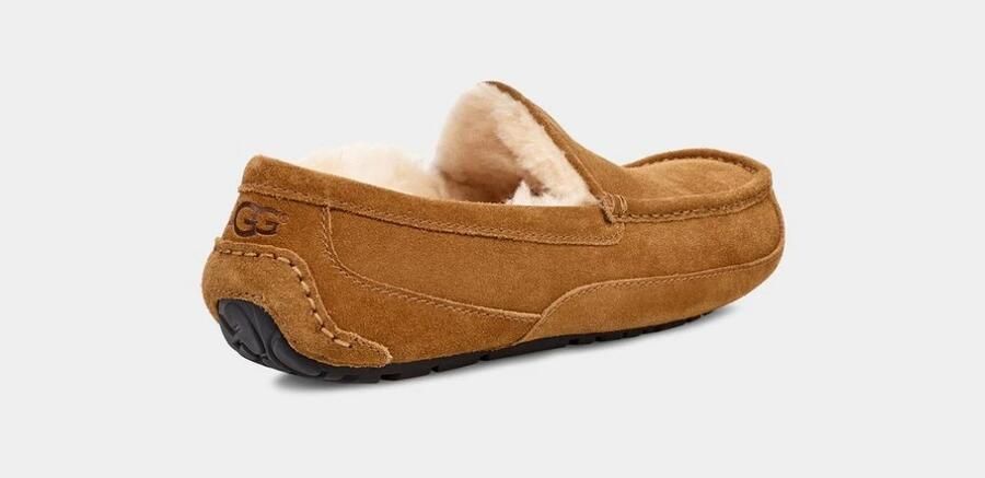 Ugg Shearling Gevoerde Loafers Kastanje Suède Brown Heren - Foto 9