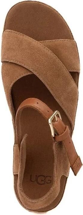 UGG Plateausandalen AUBREY ANKLE STRAP sandalette sleehak sandaal met verstelbaar riempje - Foto 2