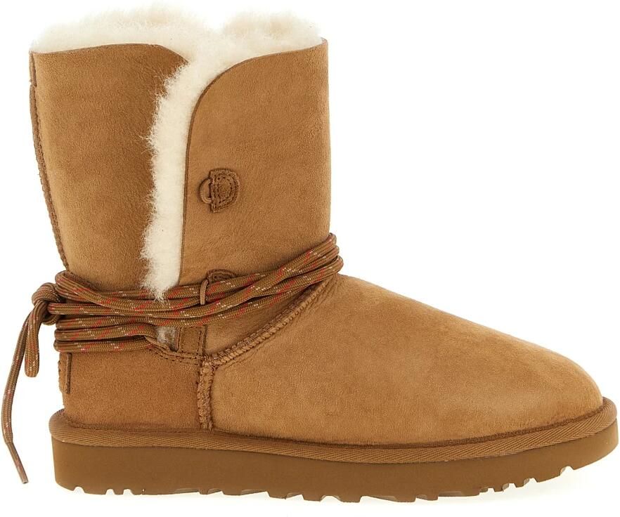 UGG Winterlaarzen BAILEY TIE Winterboots Instaplaarzen met Lamsvel-versiering - Foto 2