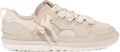UGG Lage Sneakers Dames W Minimel Suède Beige - Wit