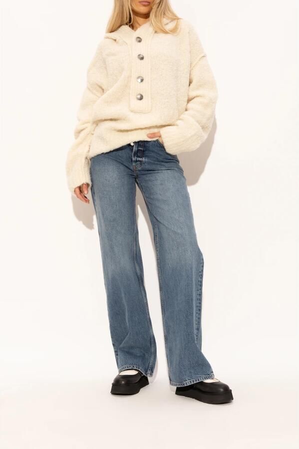 UGG Clogs BEA MARY JANE LTHR Mary Jane riemschoen plateauschoen met zacht voetbed - Foto 4