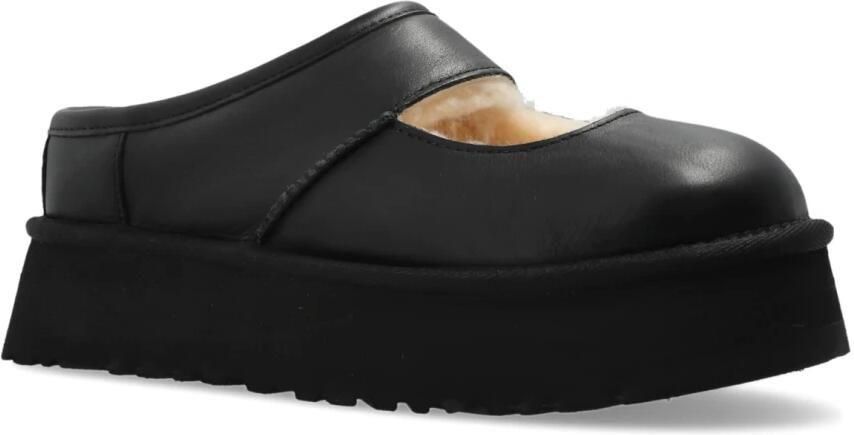 UGG Clogs BEA MARY JANE LTHR Mary Jane riemschoen plateauschoen met zacht voetbed - Foto 6