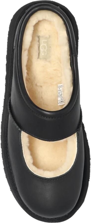 UGG Clogs BEA MARY JANE LTHR Mary Jane riemschoen plateauschoen met zacht voetbed - Foto 7