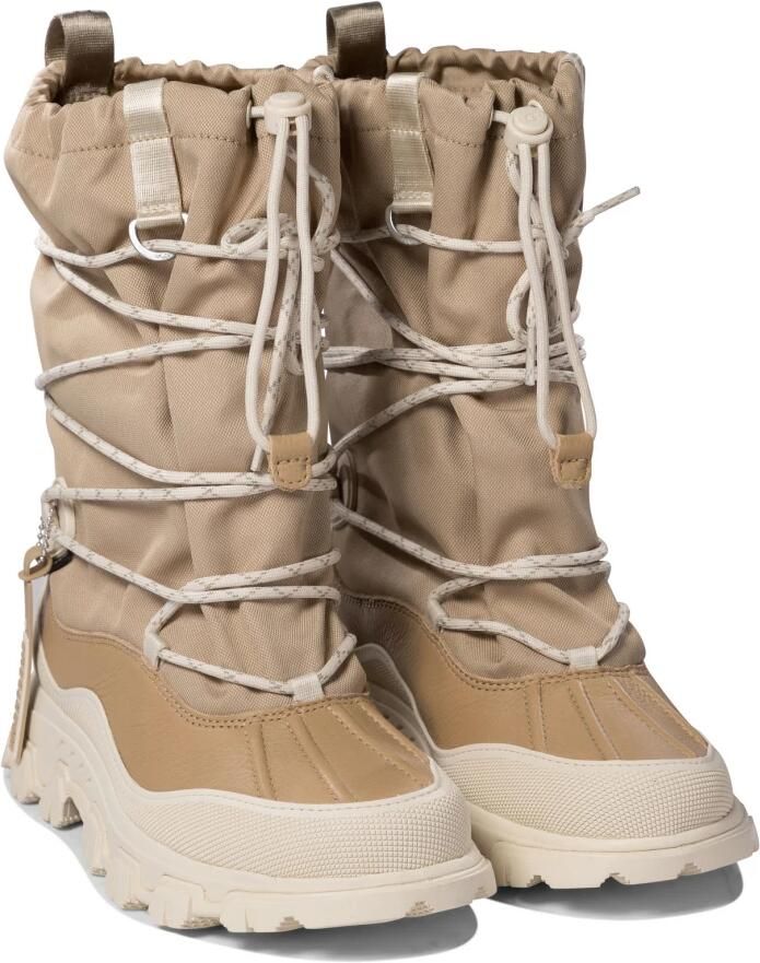 Ugg MetroPeak-laars in Sand Leder Textiel Gerecyclede Materialen