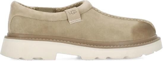 UGG Beige Suède Leren Platte Schoenen