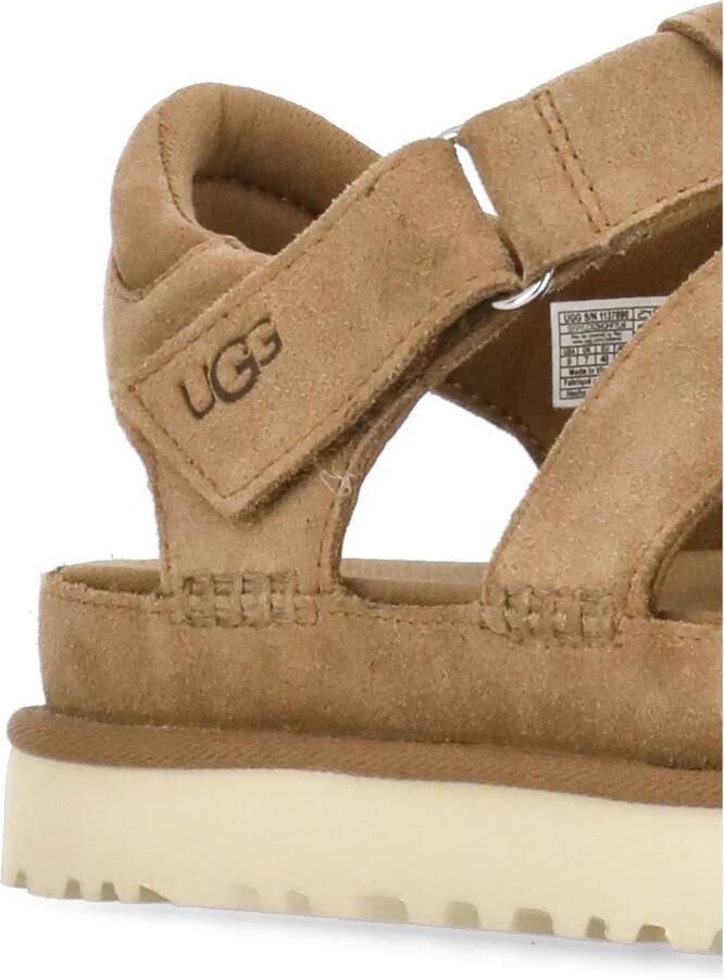 UGG Sandalen met Hak Dames W Goldenstar Gleam Maat: 39 Materiaal: Suède Kleur: Camel - Foto 2