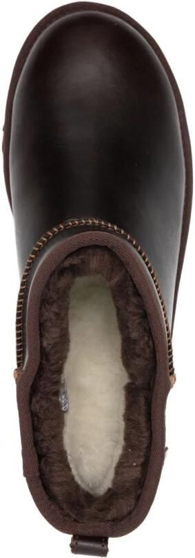 UGG Bruine Leren Winterlaarzen Mannen
