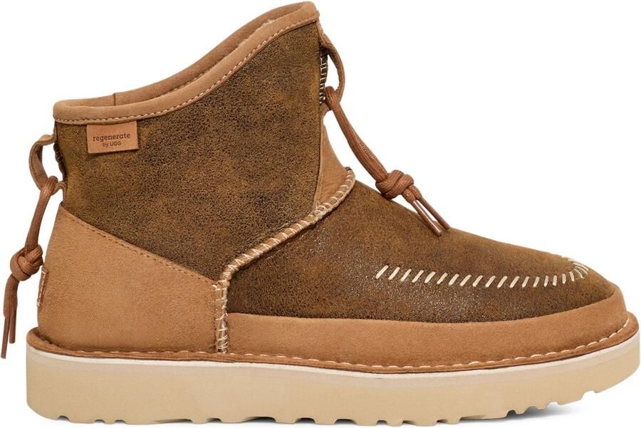 UGG Snowboots Heren Campfire Craft Regen Leer Cognac