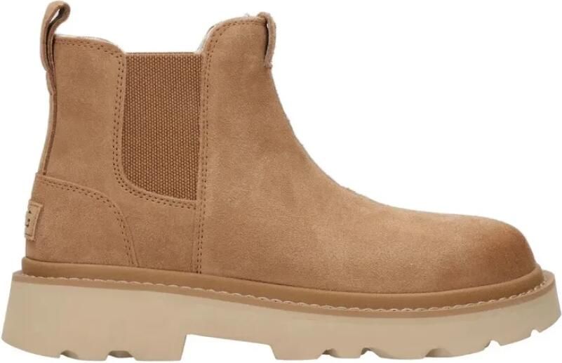 UGG heren chelsea boot Chelsea Lug suède camel