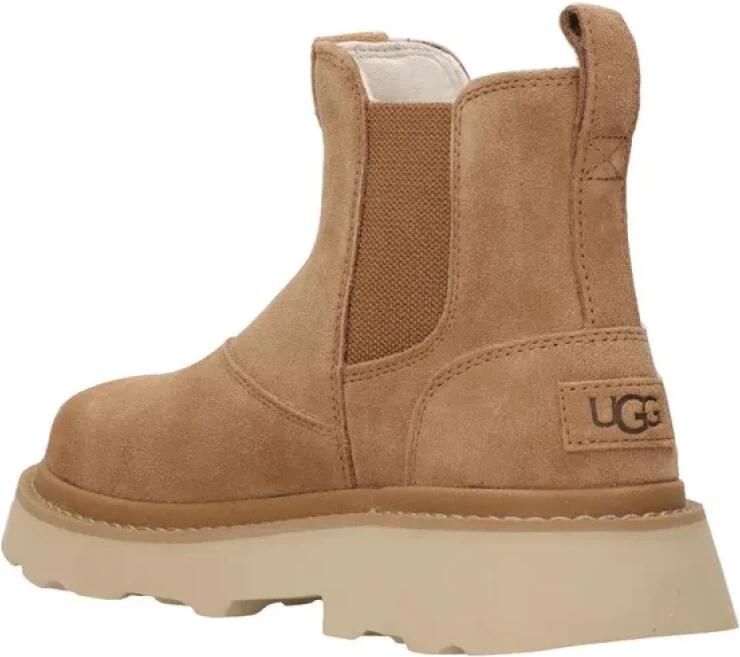 UGG heren chelsea boot Chelsea Lug suède camel - Foto 3