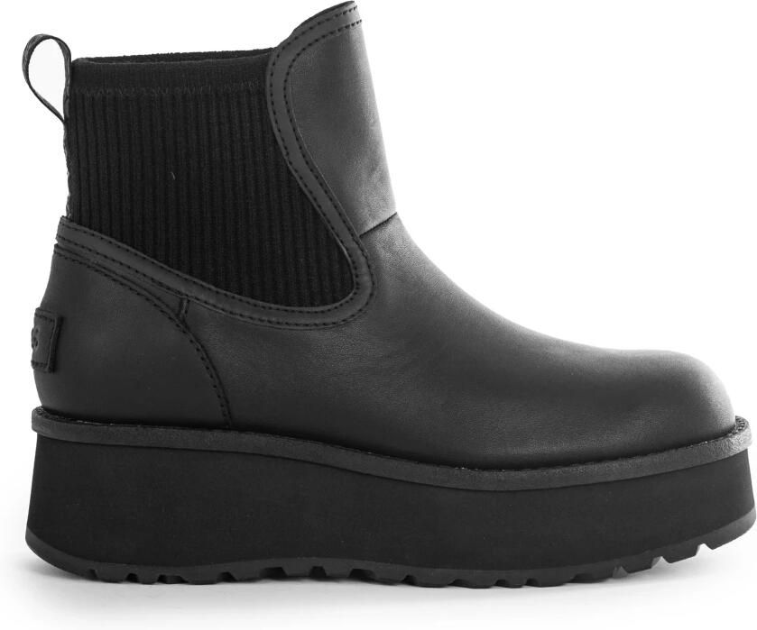 UGG Chelsea Boots Dames W Cityfunc Chelsea Leer Zwart
