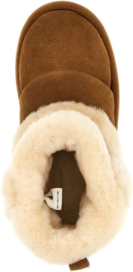 UGG Vachtlaarzen Dames W Clasic Chillapeak Maat: 38 Materiaal: Suède Kleur: Cognac - Foto 2