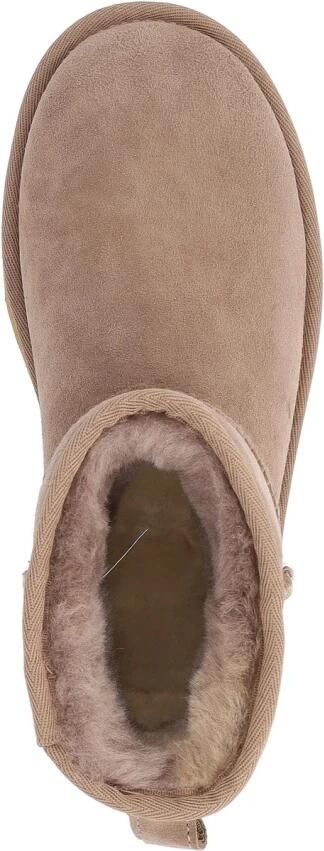 UGG Vachtlaarzen W Classic Mini Ii Maat: 42 Materiaal: Suède Kleur: Camel - Foto 4