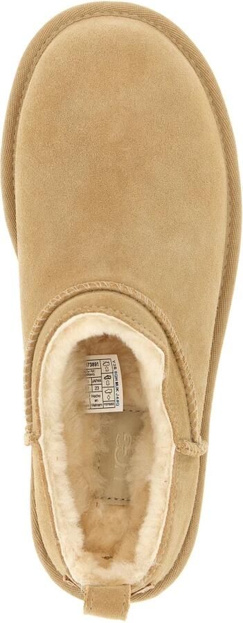 UGG Instappers Dames W Classic Micro Maat: 39 Materiaal: Suède Kleur: Beige - Foto 4