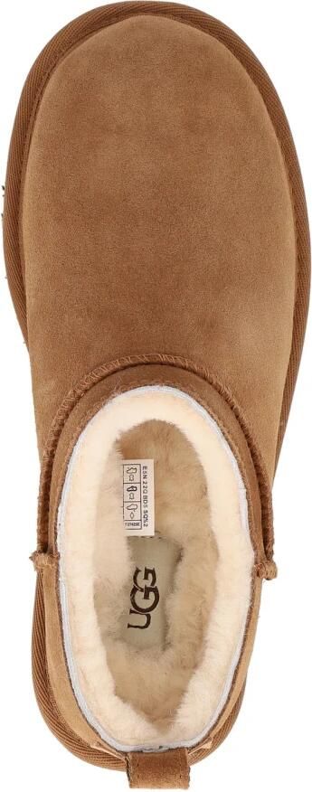 UGG Instappers Dames W Classic Micro Maat: 40 Materiaal: Suède Kleur: Cognac