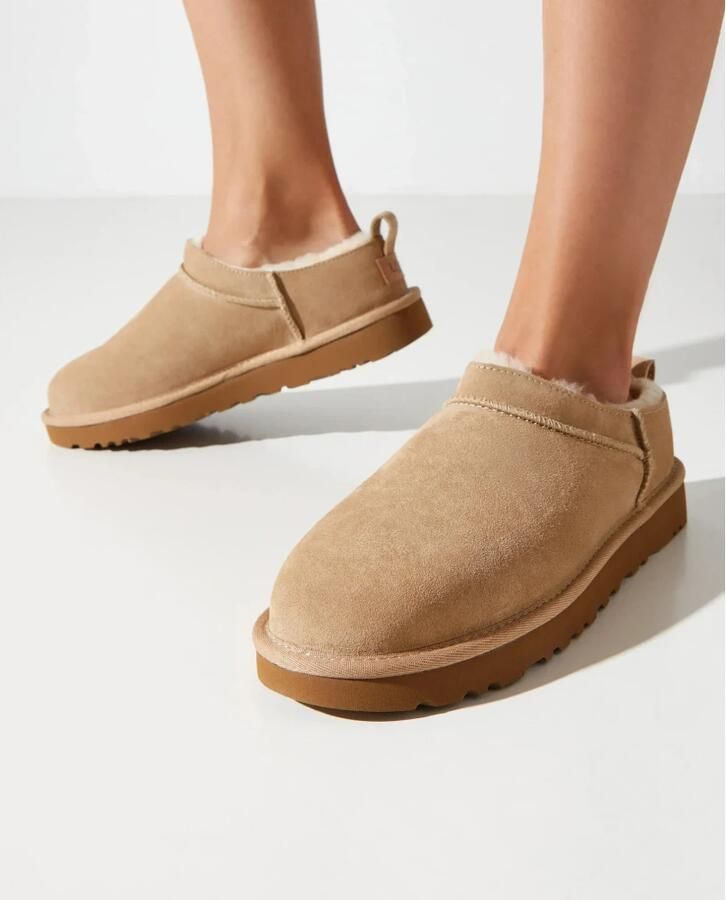 UGG Instappers Dames W Classic Micro Maat: 39 Materiaal: Suède Kleur: Beige - Foto 2