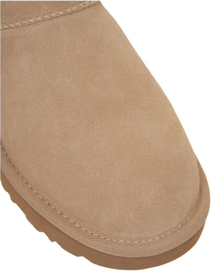 UGG Instappers Dames W Classic Micro Maat: 39 Materiaal: Suède Kleur: Beige