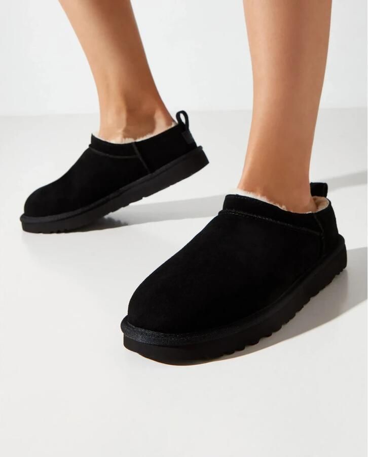 UGG Instappers Dames W Classic Micro Maat: 41 Materiaal: Suède Kleur: Zwart - Foto 2