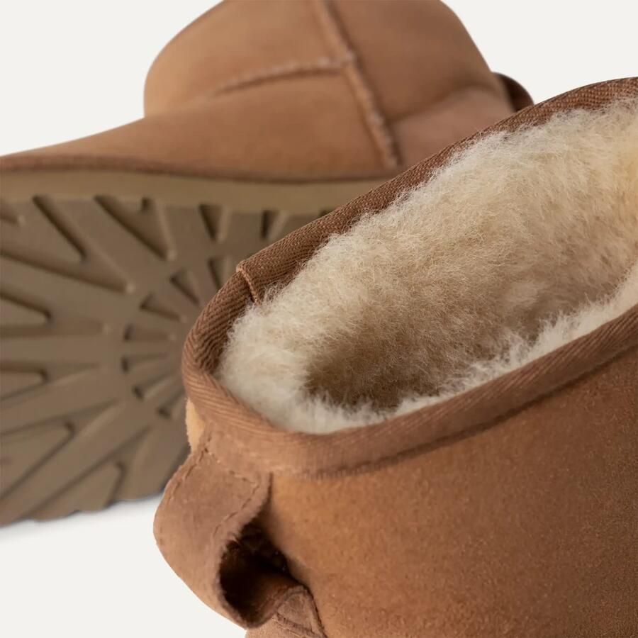 UGG Boots zonder sluiting Unisex CLASSIC MINI instaplaars winterlaars boots met foam voetbed - Foto 14
