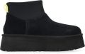 UGG Plateaulaarsjes CLASSIC MINI DIPPER Instaplaarzen winterlaarzen snowboots met plateausool - Zwart