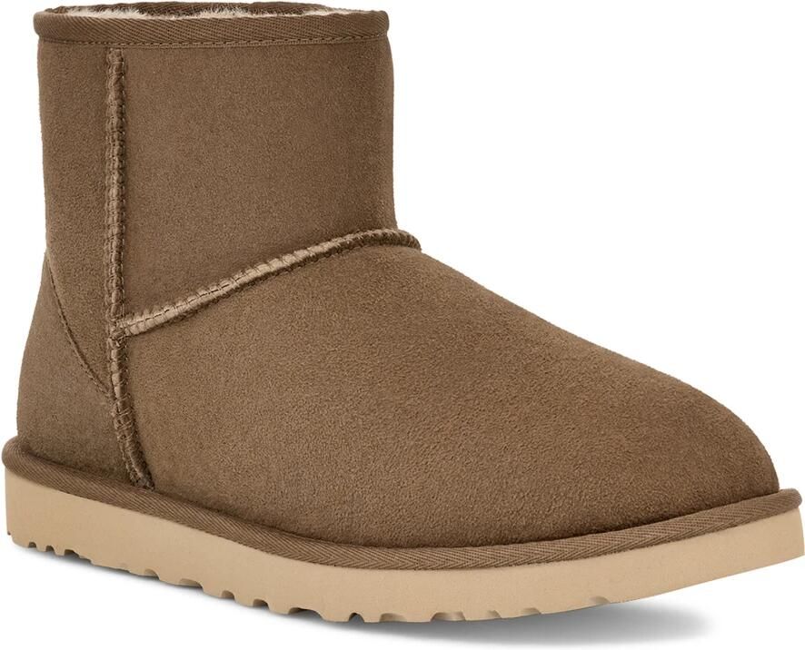 UGG Boots zonder sluiting Classic Mini instaplaars winterlaars boots met foam voetbed - Foto 7
