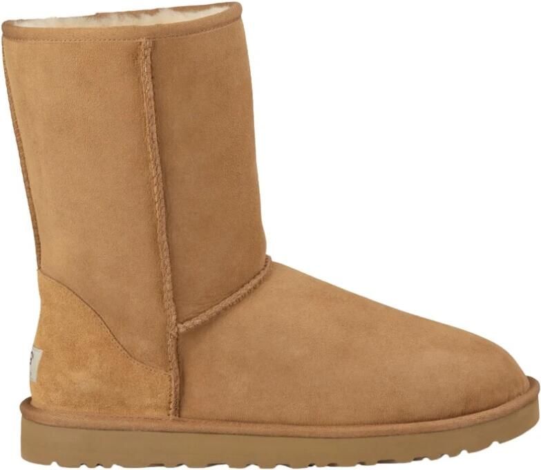 UGG CLASSIC SHORT NEW M Heren laarzen Dames laarzen Heren Vachtlaarzen Cognac