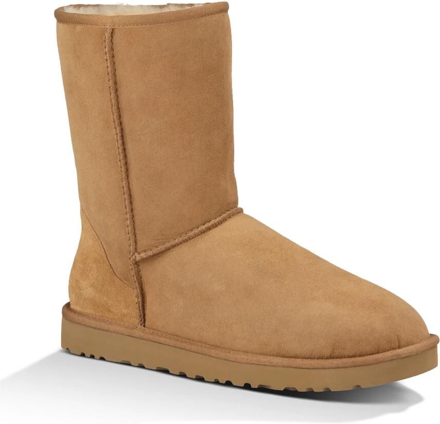 UGG CLASSIC SHORT NEW M Heren laarzen Dames laarzen Heren Vachtlaarzen Cognac - Foto 3