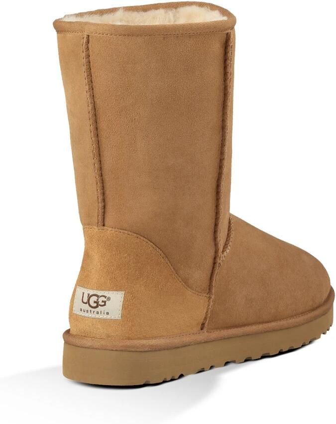 UGG CLASSIC SHORT NEW M Heren laarzen Dames laarzen Heren Vachtlaarzen Cognac - Foto 4