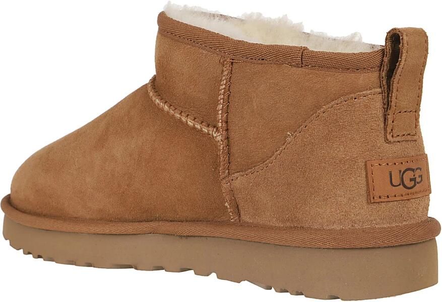 UGG Vachtlaarzen Dames Classic Short Ii Maat: 36 Materiaal: Suède Kleur: Zwart - Foto 6