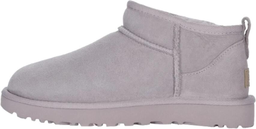 Ugg Classic Ultra Mini-laars voor dames in Pale Smoke