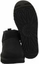 UGG Vachtlaarzen Dames W Classic Ultra Mini Suède Zwart - Zwart