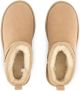 UGG Vachtlaarzen Dames W Classic Ultra Mini Suède Beige - Beige