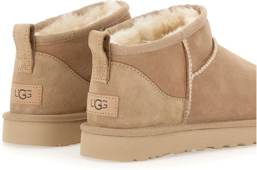 UGG Boots zonder sluiting Unisex Classic Ultra Mini comfortabele schoen vrijetijdsschoen met logopatch - Foto 5