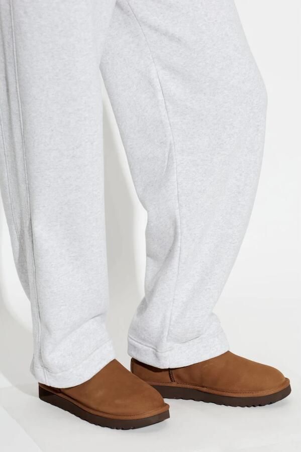 UGG Bruine Classic Ultra Mini Nubuck leren enkellaarsjes - Foto 6