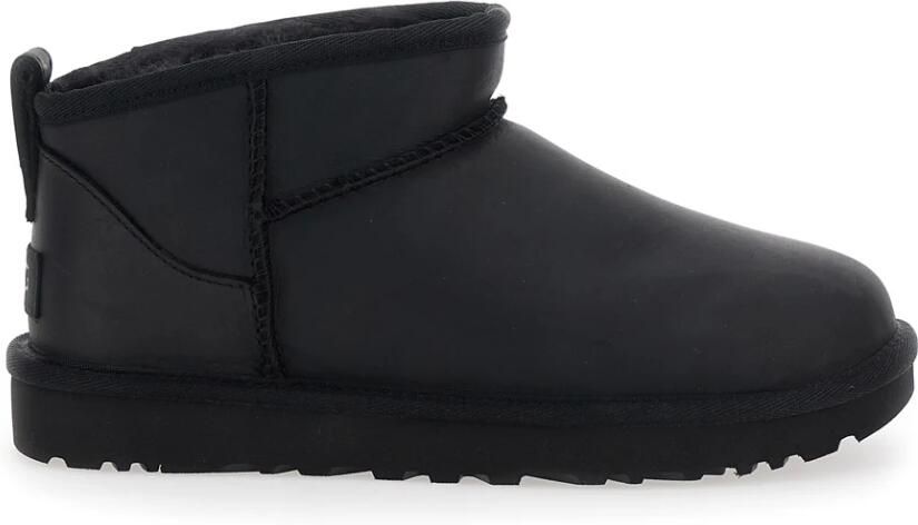 Ugg Australian W Classic Ultra Mini Lthr Laarzen Fashion Wear Vrouwen
