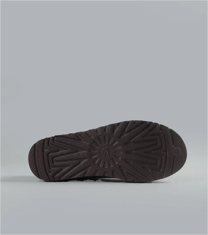 UGG Bruine Classic Ultra Mini Nubuck leren enkellaarsjes - Foto 3