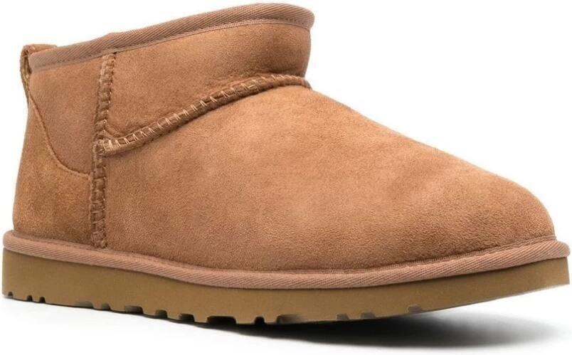 Ugg Australian UGG CLASSIC ULTRA MINI M Dames laarzen Heren Vachtlaarzen Heren laarzen Cognac - Foto 6