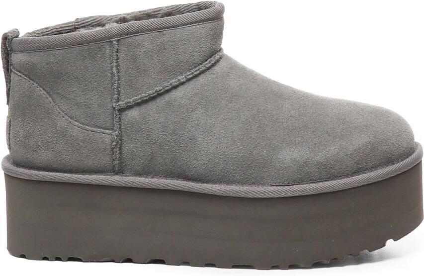 Ugg Classic Ultra korte laars met plateauzool voor Dames in Black