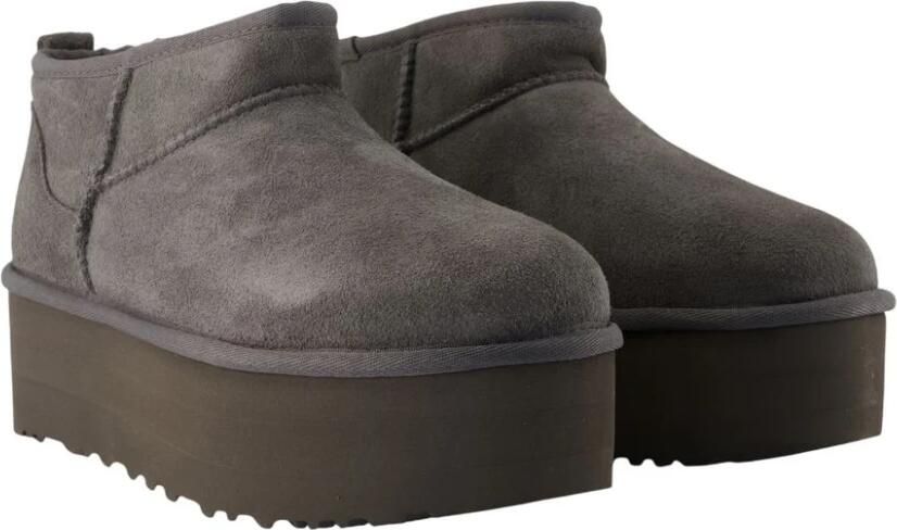 Ugg Classic Ultra korte laars met plateauzool voor Dames in Black - Foto 4