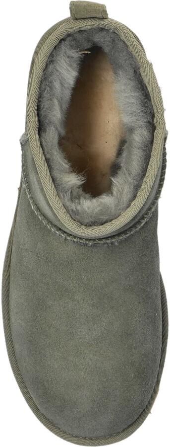 UGG Vachtlaarzen Dames W Classic Ultra Mini Maat: 41 Kleur: Groen