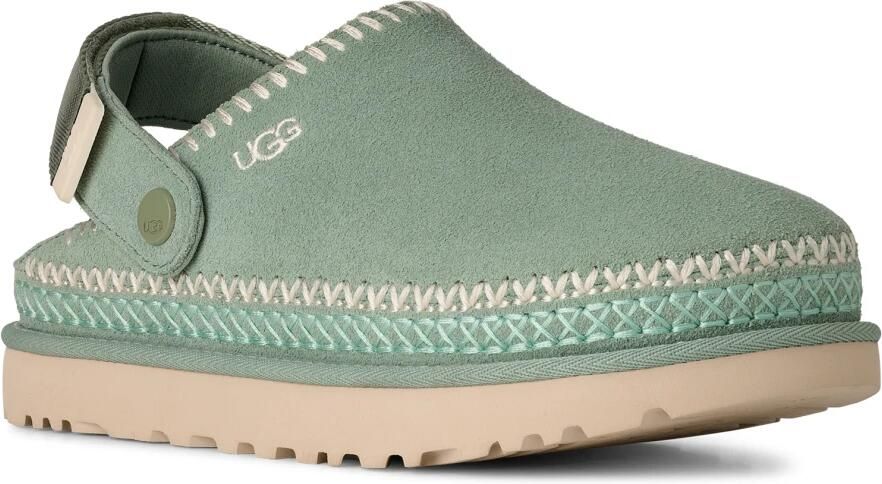 UGG GOLDENSTAR MEADOW ACCENT CLOG 1177270-ART Female Mules Green - Foto 9