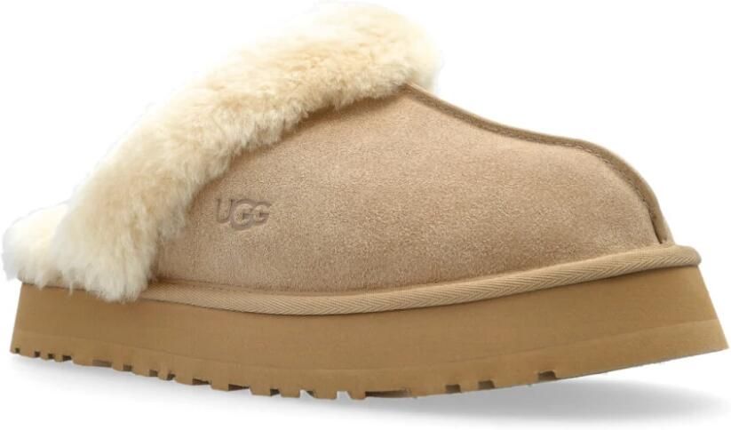 UGG Pantoffels DISQUETTE Huisslippers huisschoen clog met trendy plateau - Foto 5