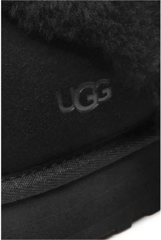 Ugg Slippers & Mules Plush Lined Black Slip-On Sandals With Thick Sole in zwart - Foto 5