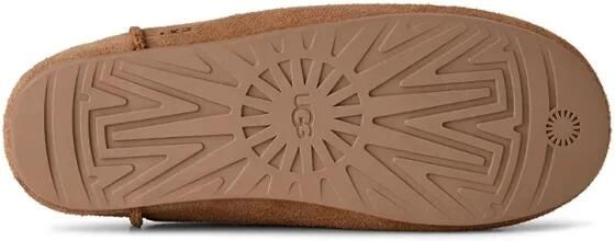UGG Schapenvacht Instap Sandalen Kastanjebruin - Foto 17