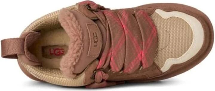 UGG Plateausneakers LOWMEL Midcut sneaker veterschoen met gewatteerde schachtrand - Foto 4