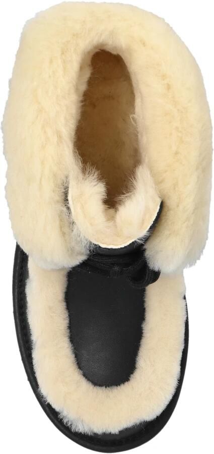 Ugg Classic Esmee Leather Lace Up-laars in Black