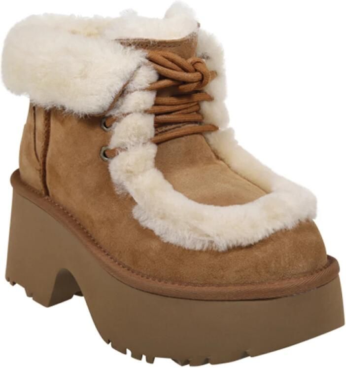 Ugg Classic Esmee Lace Up-laars in Brown - Foto 2